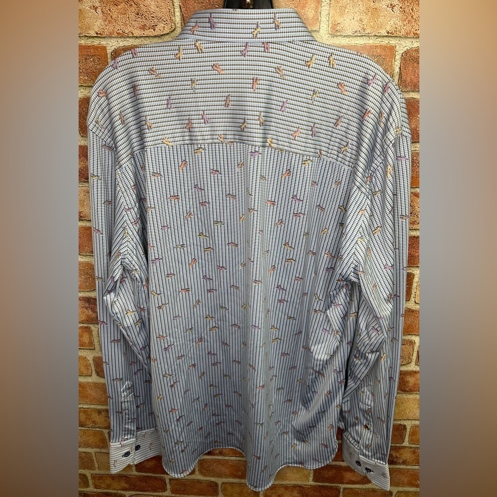 Luchiano Visconti men's size Large button down - Picture 3 of 9